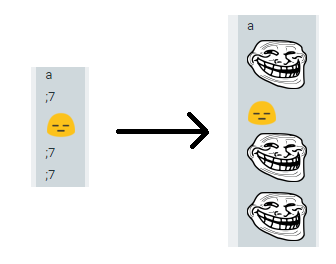 Trollface transfer